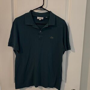 Lacoste Men's Dark Green Polo Shirt